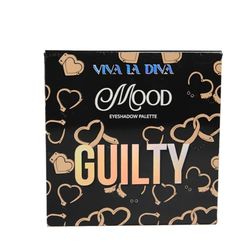 Viva la Diva Mood Guilty Eyeshadow Palette - Paleta de Sombras con Colores Intensos y Versátiles para Crear Looks de Ojos Impactantes