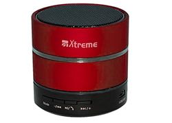 Xtreme 33136R Mini Altoparlante Bluetooth 2.1 in Metallo Colorato Satinato, Potenza in Uscita 3 Watt, Dotato di Batteria Interna Ricaricabile, Vari colori