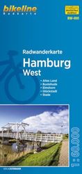 Hamburg West (RW-HH1): Maßstab 1:60.000, wetter- und reißfest: Altes Land, Buxtehude, Elmshorn, Glückstadt, Stade