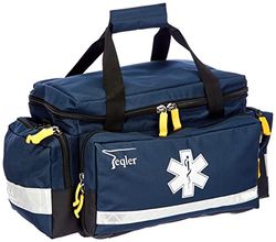 Teqler T-131064BL Borsa di emergenza Lüttich in nylon idrorepellente, grande, 51 cm x 26 cm x 31 cm