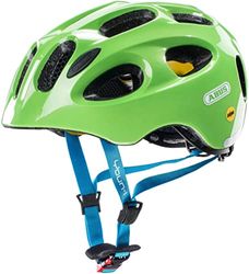 ABUS Youn-I MIPS Kinderhelm - Moderne Fietshelm voor Kinderen - Voor Meisjes en Jongens - Groen, Maat S