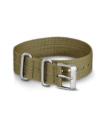 Timex Unisex 20 mm steekband, Olijf, Riem