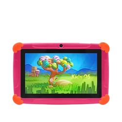 DAM Tablet per bambini K77 WiFi. Sistema operativo Android 7. Schermo 7'' 1024x600px. MTK Quad Core 1 GB RAM + 8 GB. Doppia fotocamera. Colore: Rosa