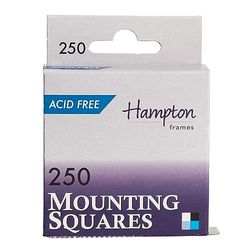 Photo Album Company Photo Mounting Squares White Pack of 250 MS250