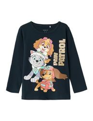 NAME IT NMFNUBINA PAWPATROL LS TOP NOOS CPLG, Dark Sapphire, 92 cm