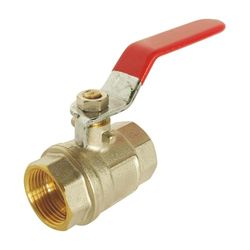SOMATHERM PER TE - valvola a sfera - doppio femminile 15/21 - manico reversibile piatto - flusso ottimale con il passaggio totale
