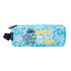 Grupo Erik Estuche Stitch - Estuche Escolar niña con asa y Cierre Cremallera │ Estuches Escolares Adolescentes, Material Escolar y papeleria Ideal Vuelta al Cole