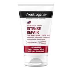 Neutrogena Intense Repair CICA handkräm, oparfymerad handkräm för mycket torra händer med 45% glycerin och Centella Asiatica, närande fuktkräm för extremt torra, kliande händer (50 ml)