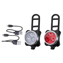 VALEX SPA Led-fietslampenset, oplaadbaar, lithium