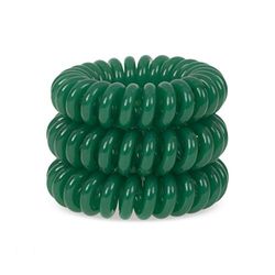 Green Dream SpiraBobble | Hair Bands for Women – 12Pcs Set Hair Bobbles | Durable Hair Tie | Spiral Ring for ponytails
