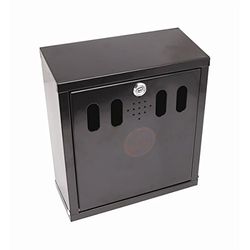 Genware nev-at-wm-blk posacenere da esterni, montaggio a parete, nero