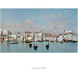 Prado Museum "La riva degli Schiavoni-Martín Rico"