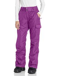 ARCTIX Pantaloni Cargo isolati da Donna, per Sport sulla Neve, Prugna, M (8-10) Corti
