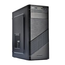 Alantik CASA31 - Case ATX Mid-Tower, con alimentatore 500W, Ventola 120mm e Cavo Alimentazione SHUKO inclusi