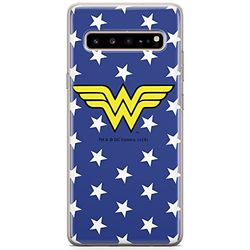 ERT GROUP Custodia per Samsung S10 5G originale e ufficiale DC modello Wonder Woman 006 perfettamente adattata alla forma del telefono cellulare, custodia in TPU