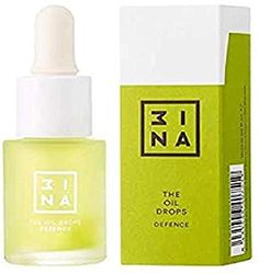 3INA MAKEUP - Vegan - Cruelty Free - The Oil Drops Defence 603 - Verde - Proteggere e Rigenerare - Idratante - Restitutivo - Olio di Avocado - Nutrire la pelle - Pelle sensibile inclusa