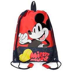 Disney Mickey Mouse Fashion Snack Bag Multicoloured 27 x 34 cm Microfibre, Multicoloured, Snack Bag