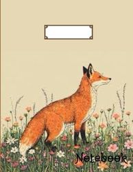 Notebook vintage fox