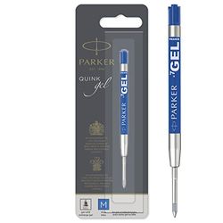 Parker ricarica gel per penna a sfera, punta media, blu