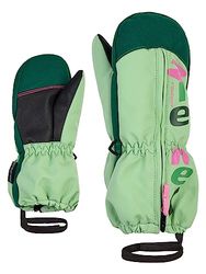 Ziener Baby LANGELO - Guanti da sci per sport invernali, impermeabili, traspiranti, colore verde pastello, 92 cm