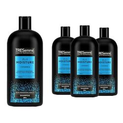 Tresemme Shampoo For Men And Women With Damaged And Dry Hair, Pack of 4 x 900ml - With Vitamin E
