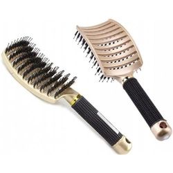Boar vent hair brush with wild bristles Deni Carte
