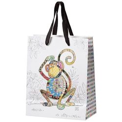 Bug Art Lesser & Pavey Strong Paper Gift Bags | Medium Size Gift Bag For All Occasions | Monty Monkey Party Bags For All Types Of Gifts