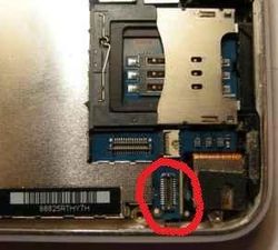 Repuestos Reparación LCD Pantalla Connector Conector 1 para iPhone 3 G