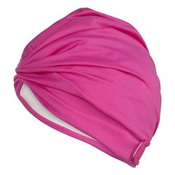 Fashy Gorro de baño de Tela con Cierre de Velcro, Color champán 3471