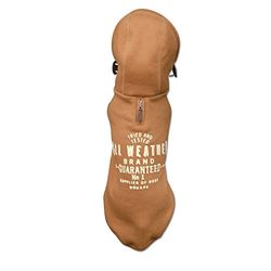 Chuckit Felpa con Cappuccioterra Cotta De Wouapy per Cani, Felpa con Cappuccio per Cane Taglia 42