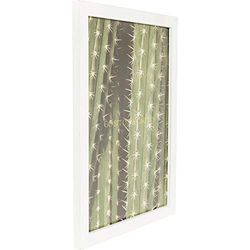 Kare Design bild ram kaktus, 45 x 33 cm, bild med bildram och kaktusmotiv,