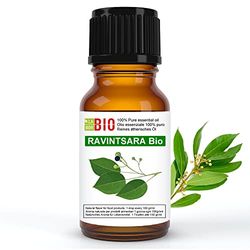 Ravintsara del Madagascar Bio olio essenziale 100% Puro 30 ml - Uso interno Terapeutico Alimentare Diffusori Aromaterapia Cosmetica - Laborbio