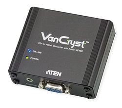 ATEN Conv./BoOST VGA para HDMI áudio / conversor de vídeo (VC180-AT VGA, HDMI, 165MHZ, 1080P, DC 5,3 V, 3,2 W, 150 G