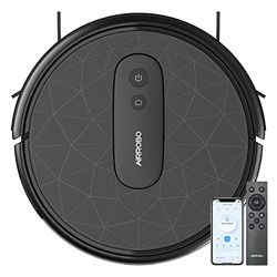 AIRROBO P20 Robot Aspirapolvere, Aspirazione 2800 Pa, Controllo App, 120 Minuti, Aspirapolvere Robot con Stazione di Ricarica e Telecomando, Silenziosa pulizia domestica, Peli di animali, Pavimenti