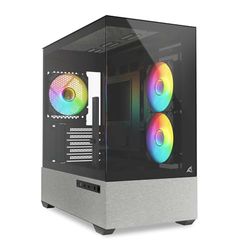 Sharkoon MK7 Negro, Carcasa de PC mATX, ARGB