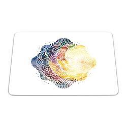 Bonamaison, Rectangle Pop Art Digital Printed Mouse Pad, Non-Slip Base, for Office and Home, Size: 22 x 18 cm