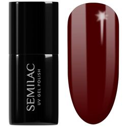 SEMILAC Gel Nail Polish 029 Expresso - Full Coverage Gel Polish - Soak Off Easy To Use LED/UV Nail Lamp - Long Lasting Manicure and Pedicure up to 3 weeks