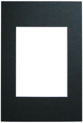 walther Design PassepArtouts Black for Frame size: 30 x 40 cm, Picture size: 20 x 30 cm PassepArtouts PA041B