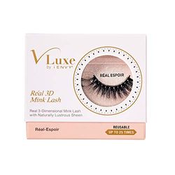 I-ENVY V Luxe 3D Realmink Lash/Fliken Spanska (Vler02), Unikt, Standard