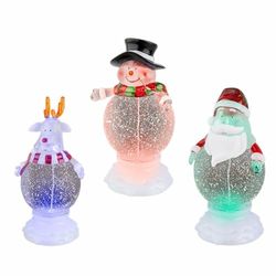 Lumineo Figurine décorative 488719 Lumière LED de Noël 13 x 10 x 21 cm