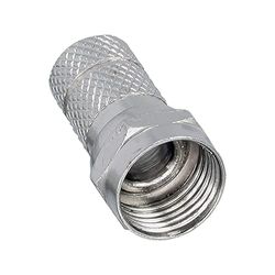 InLine® 69910G F-stekker, voor coaxkabel met buitenmantel 8,2 mm, pak van 10