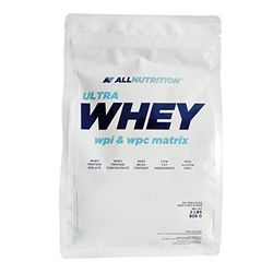 ALLNUTRITION Ultra Whey WPI and WPC 1 Pack 908g (2lbs) Whey Protein Powder Muscle Builder Protein Powder 100% Gluten Free Low Fat Branched Amino Acids (Chocolate Cookie)