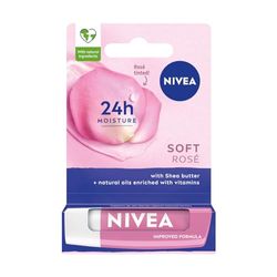 NIVEA Rossetto nutriente rosa morbido 4.8g