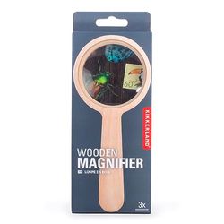 Kikkerland Wood Magnifier (MG58)