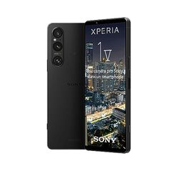 Sony Xperia 1 V - Smartphone Android, Téléphone Portable - Ecran 6.5 Pouces 21:9 CinemaWide 4K HDR OLED - Taux de rafraichissement de 120Hz - Triple caméra - 256Go Stockage - IP65/68 (Noir)