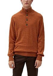 s.Oliver Herr 2118091 stickad tröja, orange, XL