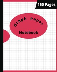 150 Page, Pink, Graph Paper Notebook