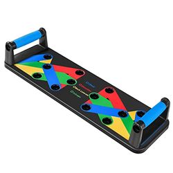 Push Up Board 9 in 1 Thuis Workout Apparatuur Multifunctionele Pushup Bar Systeem Fitness Vloer Borst Spier Oefening Professionele Apparatuur Vet Kracht Training Arm