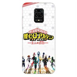 Cokitec Coque pour Xiaomi Redmi Note 9S / 9 Pro Manga My Hero Academia Blanc