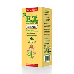 Lemuria - EQUINACEA Extracto Total (Echinacea), Útil para Favorecer las Defensas Naturales del Organismo, con Propiedades Antibacterianas, Antivirales, Antiinflamatorias y Antioxidantes - 100 ml